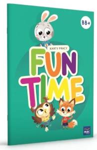 Fun Time 5 i 6 latki Poziom B i B+. Autor: Katarzyna Kozłowska. Dobreksiazki.pl Okładka książki Fun Time 5 i 6 latki Poziom B i B+