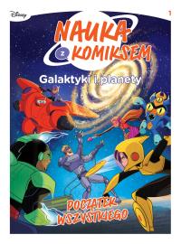 Galaktyki i planety T.1 Początek wszystkiego. Autor: Praca zbiorowa. Dobreksiazki.pl Okładka książki Galaktyki i planety T.1 Początek wszystkiego