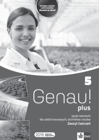 Okładka książki Genau plus 5 Ćwiczenia (Szk.branż/LO/Tech)
