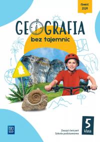 Geografia bez tajemnic zeszyt ćwiczeń klasa 5 szkoła podstawowa. Autor: Praca zbiorowa. Dobreksiazki.pl Okładka książki Geografia bez tajemnic zeszyt ćwiczeń klasa 5 szkoła podstawowa