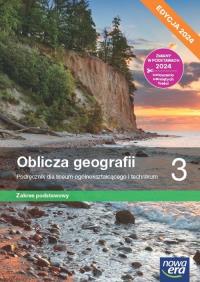 Okładka książki Geografia LO 3 Oblica geografii Podr. ZP