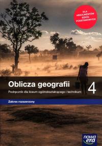 Geografia LO 4 Oblicza geografii Podr. ZR 2022 NE. Autor: Rachwał Tomasz, Czesław Adamiak, Świtoniak Marcin. Dobreksiazki.pl Okładka książki Geografia LO 4 Oblicza geografii Podr. ZR 2022 NE