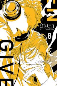 Given #08. Autor: Kizu Natsuki. Dobreksiazki.pl Okładka książki Given #08