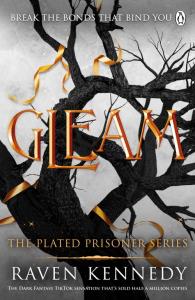 Gleam. Autor: Kennedy Raven. Dobreksiazki.pl Okładka książki Gleam