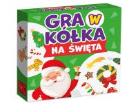 Gra w kółka na Święta. Autor: Opracowanie zbiorowe. Dobreksiazki.pl Okładka książki Gra w kółka na Święta