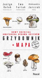 Grzybownik+mapa. Autor: Justyn Kołek, Furtak Ewa, Jarczok Aleksandra. Dobreksiazki.pl Okładka książki Grzybownik+mapa