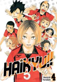 Haikyu!! Tom 4. Autor: Haruichi Furudate. Dobreksiazki.pl Okładka książki Haikyu!! Tom 4