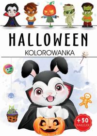 Okładka książki Halloween kolorowanka