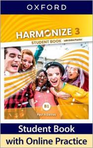 Harmonize 3 SB with Online Practice. Autor: Robert Quinn Nicholas Tims Rob Sved. Dobreksiazki.pl Okładka książki Harmonize 3 SB with Online Practice