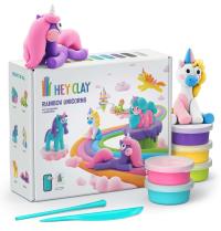 Hej Clay - Tęczowe jednorożce. Wydawca: TM Toys. Dobreksiazki.pl Opakowanie Hej Clay - Tęczowe jednorożce