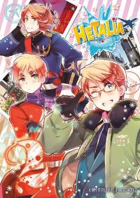 Hetalia - World Stars. Tom 2. Autor: Himaruya Hidekaz. Dobreksiazki.pl Okładka książki Hetalia - World Stars. Tom 2