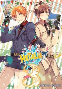 Hetalia - World Stars. Tom 3. Autor: Himaruya Hidekaz. Dobreksiazki.pl Okładka książki Hetalia - World Stars. Tom 3