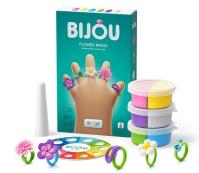 Hey Clay Bijou - Flower rings. Wydawca: TM Toys. Dobreksiazki.pl Opakowanie Hey Clay Bijou - Flower rings