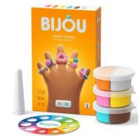 Hey Clay Bijou - Sweet rings. Wydawca: TM Toys. Dobreksiazki.pl Opakowanie Hey Clay Bijou - Sweet rings