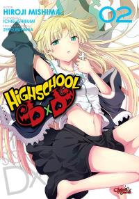 Highschool DxD. Tom 2. Autor: Hiroji Mishima, Ichiei Ishibumi. Dobreksiazki.pl Okładka książki Highschool DxD. Tom 2
