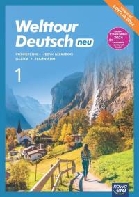 J. Niemiecki 1 Welttour Deutsch neu podr ZPiR. Autor: Mróz-Dwornikowska Sylwia. Dobreksiazki.pl Okładka książki J. Niemiecki 1 Welttour Deutsch neu podr ZPiR