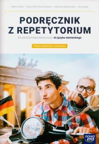 J. Niemiecki Podręcznik z repetytorium 2022 NE. Autor: Katarzyna Szachowska. Sylwia Mróz-Dwornikowska. Dobreksiazki.pl Okładka książki J. Niemiecki Podręcznik z repetytorium 2022 NE