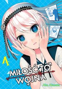 KAGUYA-SAMA Miłość to wojna. Tom 4. Autor: Aka Akasaka. Dobreksiazki.pl Okładka książki KAGUYA-SAMA Miłość to wojna. Tom 4