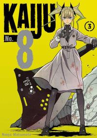 Kaiju No.8. Tom 3. Autor: Naoya Matsumoto. Dobreksiazki.pl Okładka książki Kaiju No.8. Tom 3