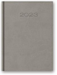 Kal 2023 A5 dzienny z registrem vivella szary. Wydawca: Codex. Dobreksiazki.pl Opakowanie Kal 2023 A5 dzienny z registrem vivella szary