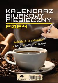 Kalenadarz 2024 biurkowy miesięczny KBA5-MZ. Wydawca: Pan Kalendarzyk. Dobreksiazki.pl Opakowanie Kalenadarz 2024 biurkowy miesięczny KBA5-MZ