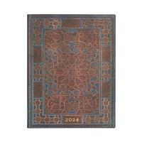 Kalendar tygodniowy Flexi ultra 2024 Midnight Star. Autor: Paperblanks. Dobreksiazki.pl Okładka książki Kalendar tygodniowy Flexi ultra 2024 Midnight Star