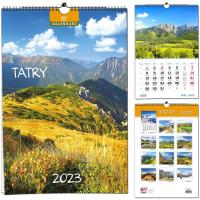 Kalendarz 2022 7 Plansz B3 - Tatry. Wydawca: EV-Corp. Dobreksiazki.pl Opakowanie Kalendarz 2022 7 Plansz B3 - Tatry