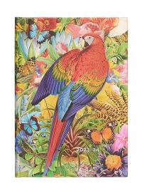 Kalendarz 2023/2024 Tropical Garden Midi Tygodniowy. Wydawca: PAPERBLANKS kalendarze. Dobreksiazki.pl Opakowanie Kalendarz 2023/2024 Tropical Garden Midi Tygodniowy