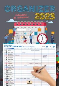 Kalendarz 2023 A3 Ścienny Organizer. Wydawca: Pan Kalendarzyk. Dobreksiazki.pl Opakowanie Kalendarz 2023 A3 Ścienny Organizer