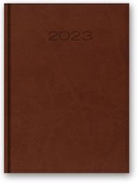 Kalendarz 2023 A4 tygodniowy vivella brąz. Wydawca: Codex. Dobreksiazki.pl Opakowanie Kalendarz 2023 A4 tygodniowy vivella brąz