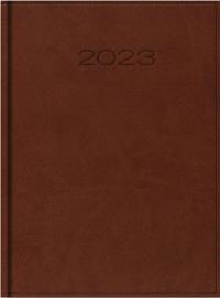 Kalendarz 2023 A5 dzienny vivella brąz. Wydawca: Codex. Dobreksiazki.pl Opakowanie Kalendarz 2023 A5 dzienny vivella brąz