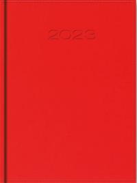 Kalendarz 2023 A5 dzienny vivella czerwony. Wydawca: Codex. Dobreksiazki.pl Opakowanie Kalendarz 2023 A5 dzienny vivella czerwony