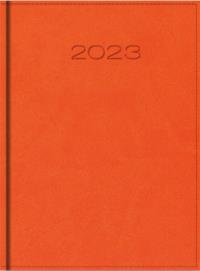 Kalendarz 2023 A5 dzienny vivella pomarańczowy. Wydawca: Codex. Dobreksiazki.pl Opakowanie Kalendarz 2023 A5 dzienny vivella pomarańczowy