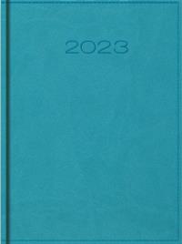 Kalendarz 2023 A5 dzienny vivella turkusowy. Wydawca: Codex. Dobreksiazki.pl Opakowanie Kalendarz 2023 A5 dzienny vivella turkusowy