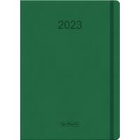 Kalendarz 2023 A5 Flex zielony HERLITZ. Wydawca: HERLITZ. Dobreksiazki.pl Opakowanie Kalendarz 2023 A5 Flex zielony HERLITZ