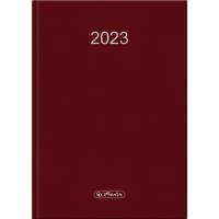 Kalendarz 2023 A5 Szefa bordo HERLITZ. Wydawca: HERLITZ. Dobreksiazki.pl Opakowanie Kalendarz 2023 A5 Szefa bordo HERLITZ