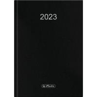 Kalendarz 2023 A5 Szefa czarny HERLITZ. Wydawca: HERLITZ. Dobreksiazki.pl Opakowanie Kalendarz 2023 A5 Szefa czarny HERLITZ