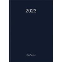 Kalendarz 2023 A5 Szefa granatowy HERLITZ. Wydawca: HERLITZ. Dobreksiazki.pl Opakowanie Kalendarz 2023 A5 Szefa granatowy HERLITZ