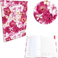 Kalendarz 2023 A5 tygodniowy soft touch hibiskus. Wydawca: EV-Corp. Dobreksiazki.pl Opakowanie Kalendarz 2023 A5 tygodniowy soft touch hibiskus