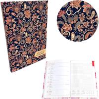 Kalendarz 2023 A5 tygodniowy soft touch paisley bl. Wydawca: EV-Corp. Dobreksiazki.pl Opakowanie Kalendarz 2023 A5 tygodniowy soft touch paisley bl