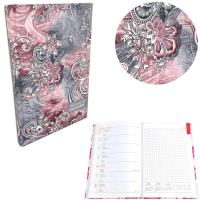 Kalendarz 2023 A5 tygodniowy soft touch paisley. Wydawca: EV-Corp. Dobreksiazki.pl Opakowanie Kalendarz 2023 A5 tygodniowy soft touch paisley