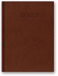 Kalendarz 2023 A5 tygodniowy vivella brąz. Wydawca: Codex. Dobreksiazki.pl Opakowanie Kalendarz 2023 A5 tygodniowy vivella brąz