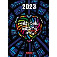 Kalendarz 2023 A5 WOŚP HERLITZ. Wydawca: HERLITZ. Dobreksiazki.pl Opakowanie Kalendarz 2023 A5 WOŚP HERLITZ