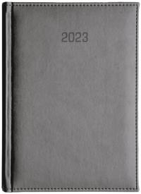 Kalendarz 2023 A5D Vivella Szary. Wydawca: Wokół nas. Dobreksiazki.pl Opakowanie Kalendarz 2023 A5D Vivella Szary
