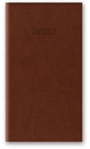 Kalendarz 2023 A6 TDW VIVELLA Brąz. Wydawca: Codex. Dobreksiazki.pl Opakowanie Kalendarz 2023 A6 TDW VIVELLA Brąz