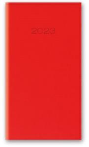 Kalendarz 2023 A6 TDW VIVELLA Czerwony. Wydawca: Codex. Dobreksiazki.pl Opakowanie Kalendarz 2023 A6 TDW VIVELLA Czerwony