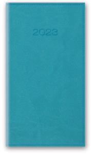 Kalendarz 2023 A6 TDW VIVELLA Turkusowy. Wydawca: Codex. Dobreksiazki.pl Opakowanie Kalendarz 2023 A6 TDW VIVELLA Turkusowy