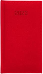 Opakowanie Kalendarz 2023 A6 Tygodniowy Cross czerwony