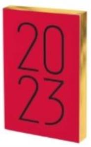 Kalendarz 2023 Art A5 czerwony DNS ANTRA. Autor: -. Dobreksiazki.pl Okładka książki Kalendarz 2023 Art A5 czerwony DNS ANTRA
