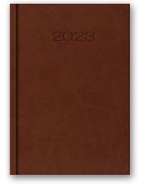 Kalendarz 2023 B6 dzienny vivella brąz. Wydawca: Codex. Dobreksiazki.pl Opakowanie Kalendarz 2023 B6 dzienny vivella brąz